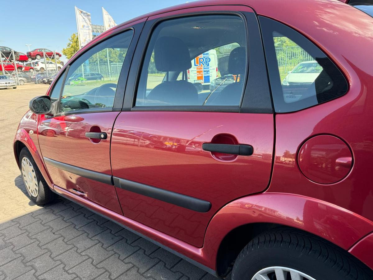 Citroen C3 original Tür hinten links EKQ Luziferrot Rohbau BJ08